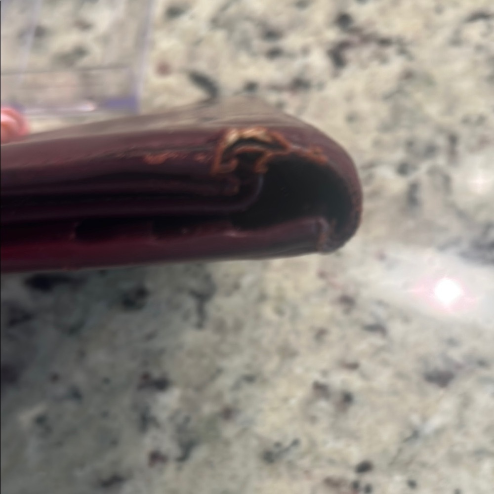Prada Brown Leather Wallet with Clasp - Picture 5 of 8